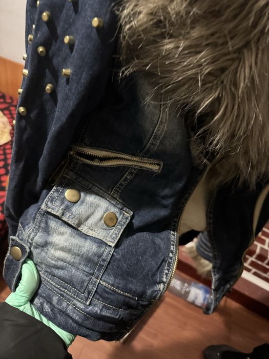 Geaca groasa de blugi vintage