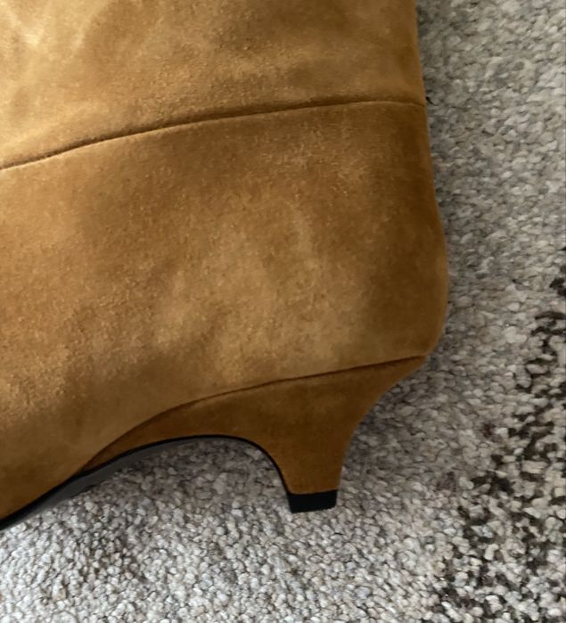 Cizme Zara din piele, noi