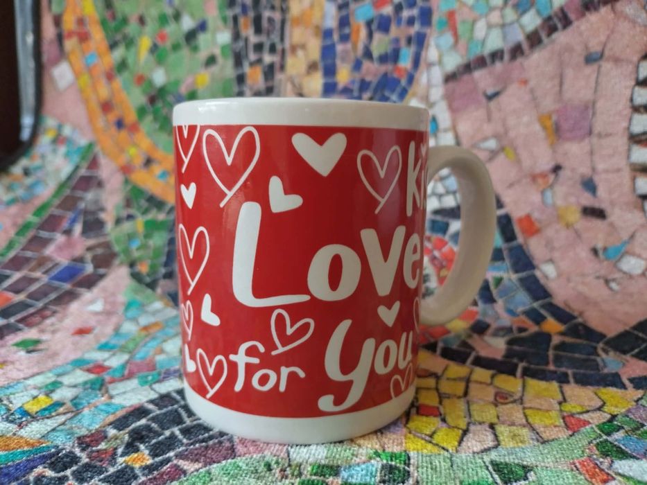 Чаша за кафе Love от Италия
