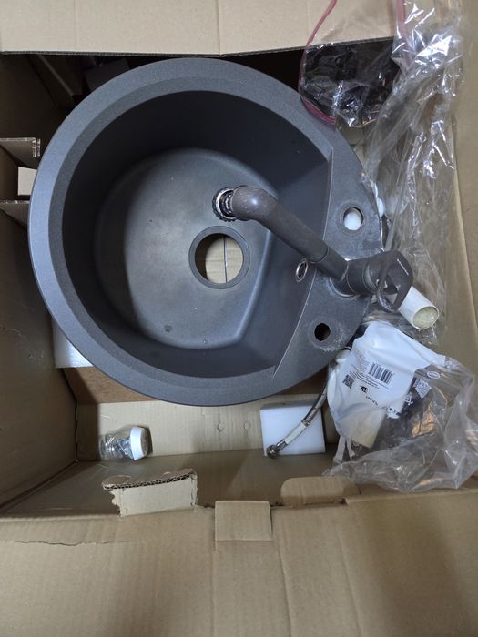 Chiuvetă bucătărie rotunda