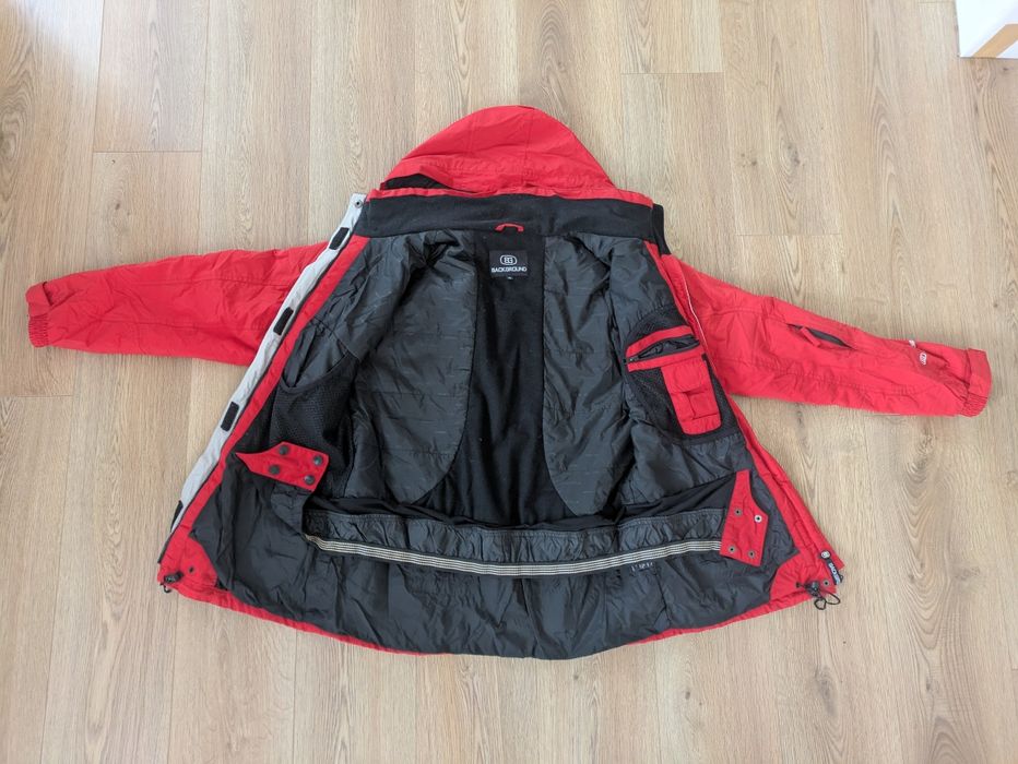 Background geacă schi bărbat