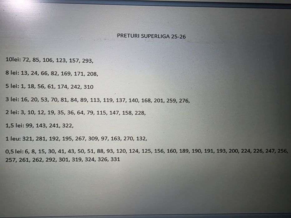 Panini superliga 25-26