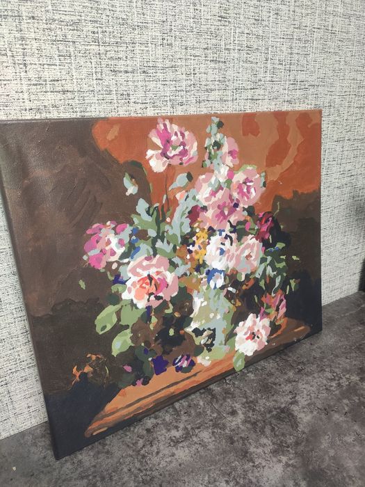 Картина по номерам, готовая