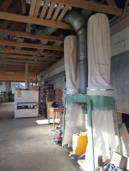 Afacere la cheie-Hala,casa si atelier tamplarie perfect functional