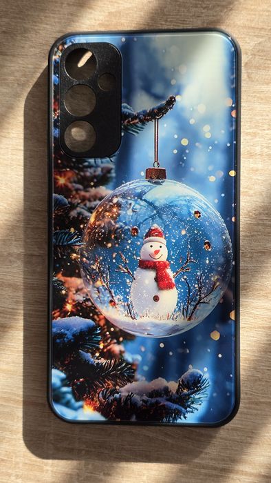 Husa sticla tema sarbatori A34 5G