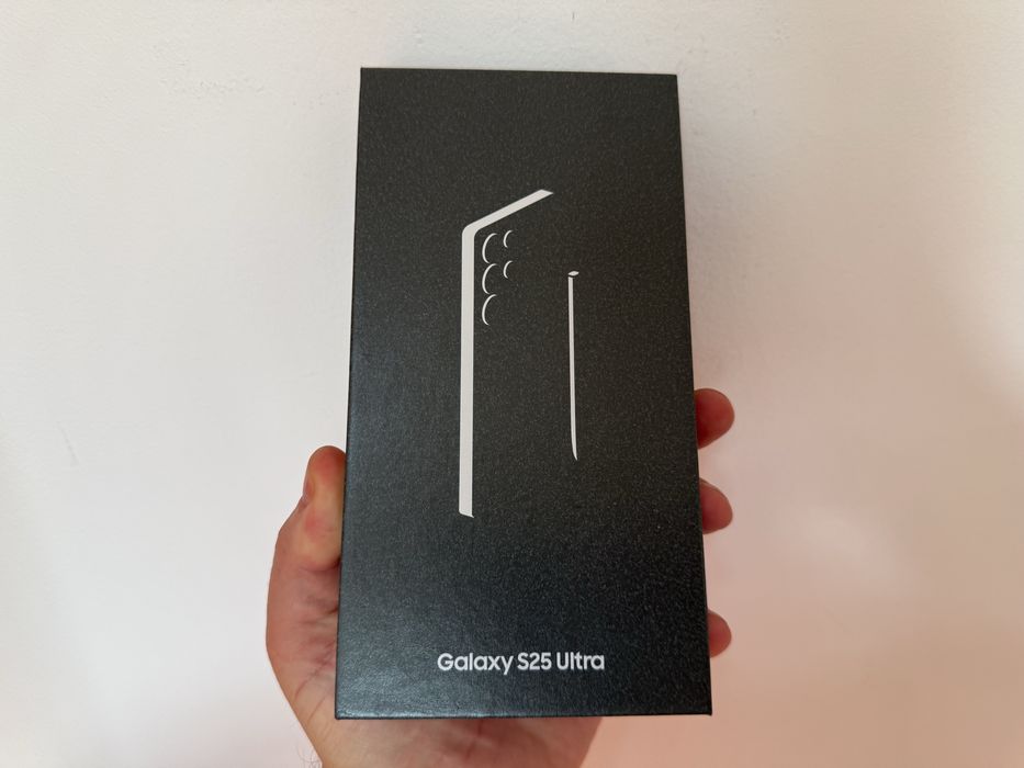 Samsung Galaxy S25 Ultra, 256 gb, 12 gb ram, SilverBlue, nou la cutie