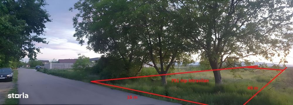 Proprietar, vând teren în suprafață de 4.775 mp, în Petrești, Vrancea