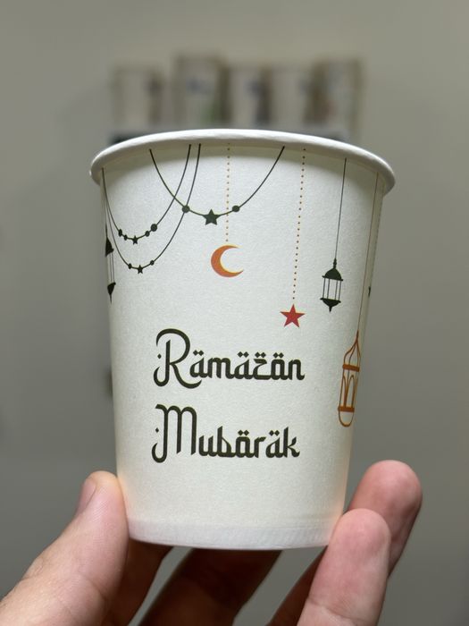 Одноразовые бумажные стаканчики