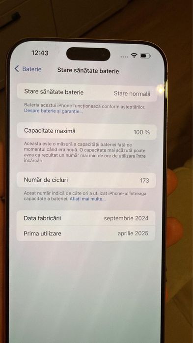 Iphone 16 pro max 256