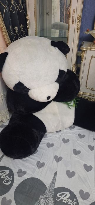 Yumshoq Panda . 1.5metr . Ogirligi taxminam 35 kg.sifatli .