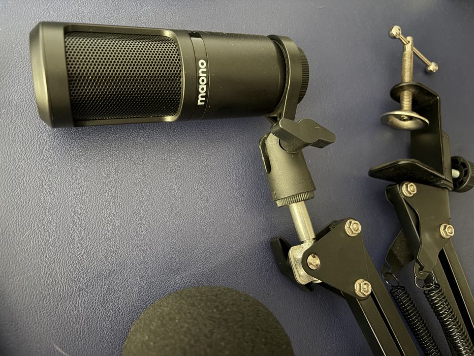 Set microfon+Maonocaster+brat microfon podcast+++