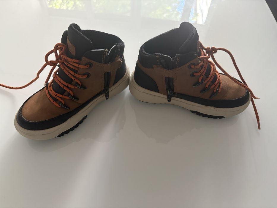 Ghete copii Geox Respira, mărimea 28, piele, stare foarte bună