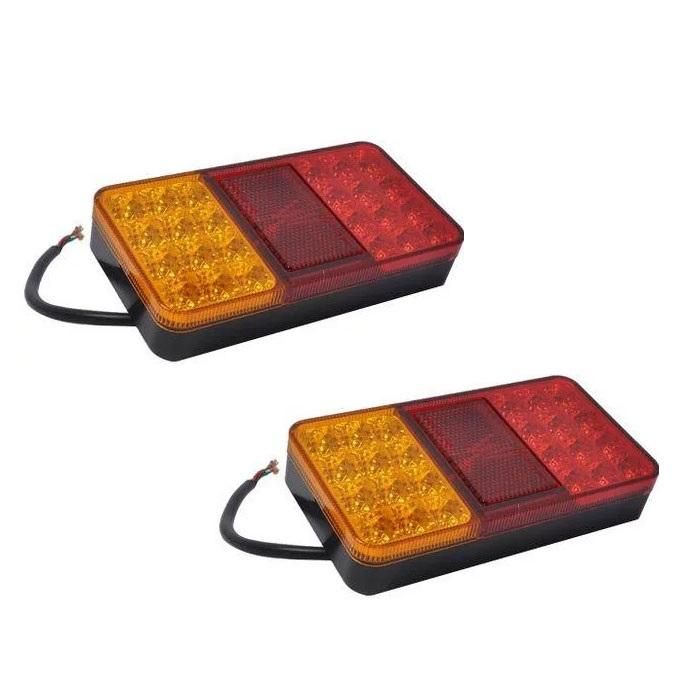 стопове led /диодни 12v 2 бр/кт vertex 331025