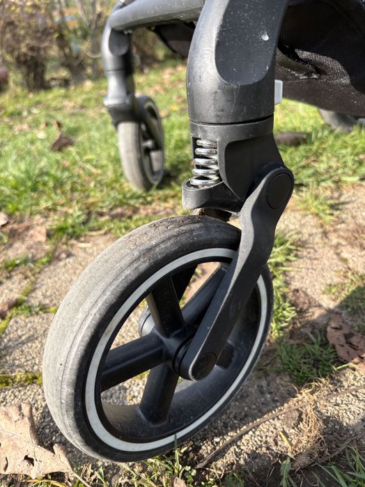 Cybex, Balios S Lux 2 in 1 TPE B, Stormy Blue + adaptori scoica auto