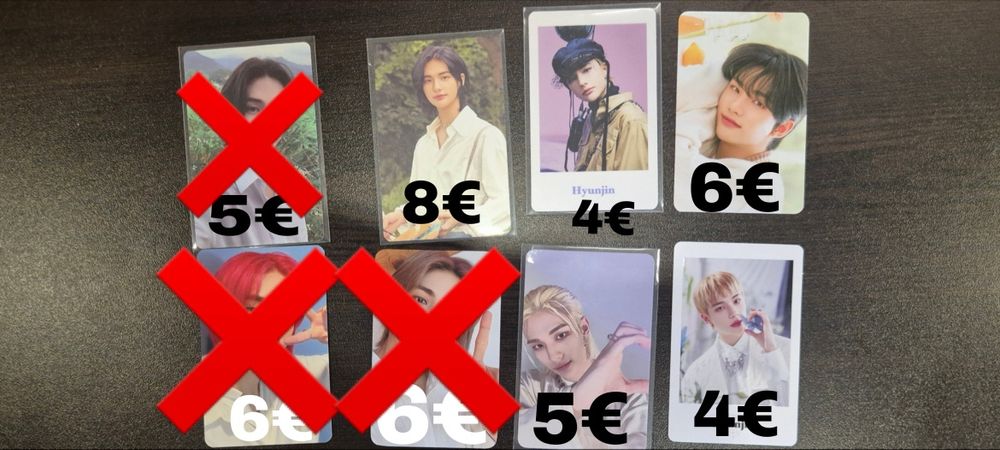 Stray kids официални картички