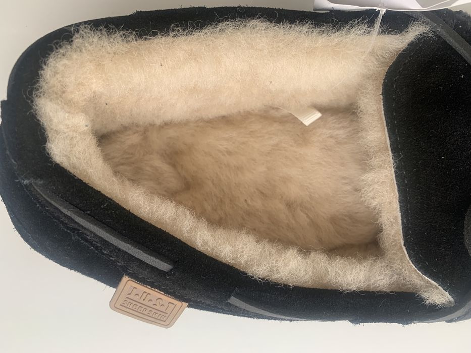 Mocasini slippers Papuci casa 41 lana Just Sheepskin ca si Ugg