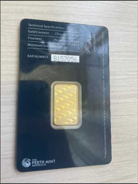 Lingou de aur Perth Mint Australia 5G