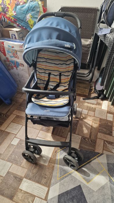 Коляска детская Joie синий