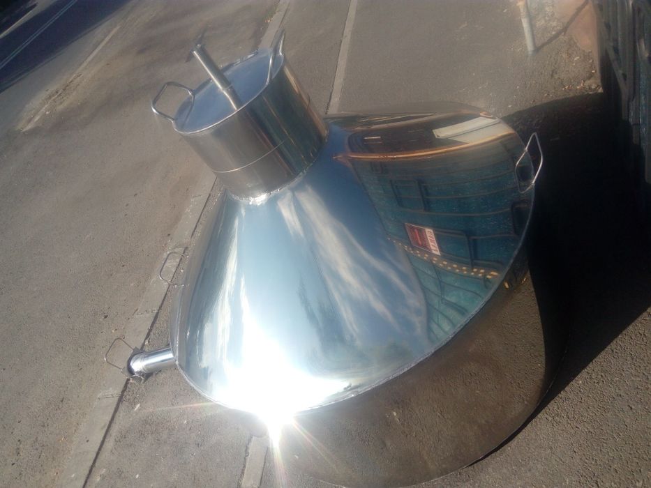 Gratar Grill din inox Masini fum Greu din Inox , Cazane Inox