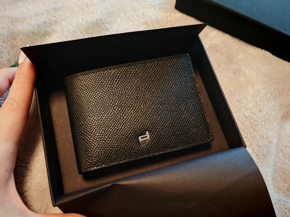 Мъжко портмоне черен цвят Порше Дизайн / porsche design
