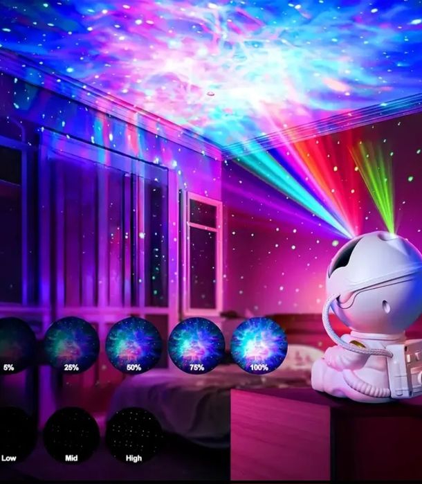 Декоративна лампа астронавт с LED осветление