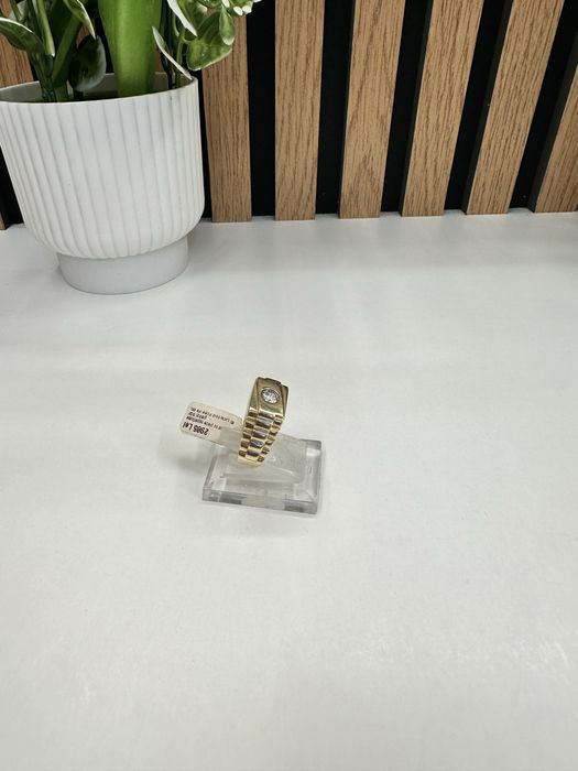 Inel barbat Aur 14K 5,44 grame Marimea 62 # 47392