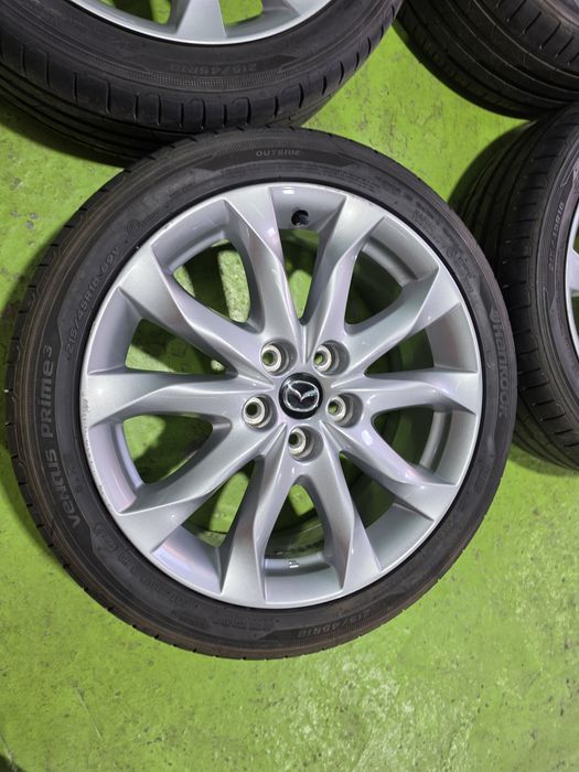 18 5x114.3 Mazda лети джанти 5х114.3 мазда 215/45/18 Hankook
