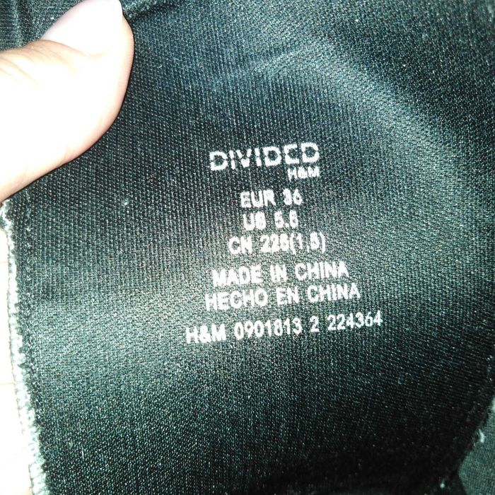 Кубинки H&M 36 номер с платформа