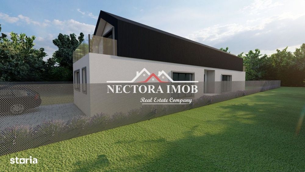 NECTORA IMOB-Casa la rosu cu acoperis, Hidiselul de Jos, 713 mp teren
