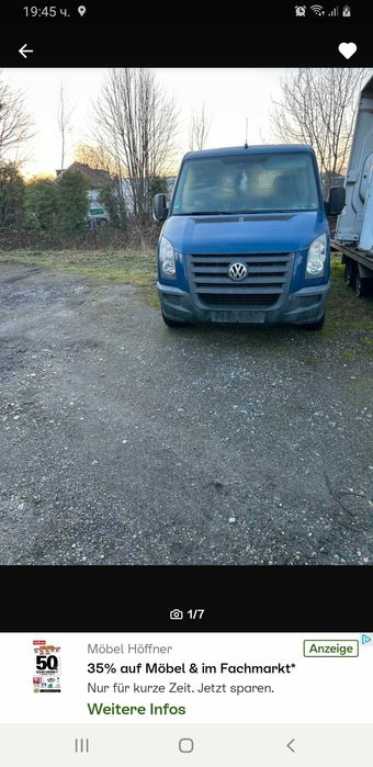 VW Crafter 2.5 tdi 109 коня 2008г