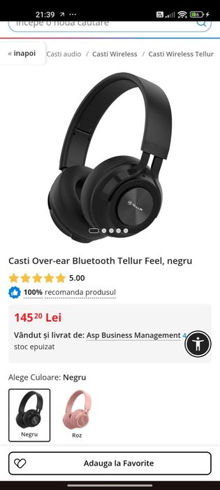 căști tellur ca noi