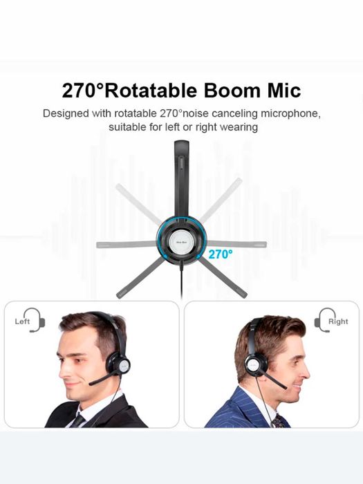 наушники для диспетчеров , доставка, свободные руки NEW bee H365