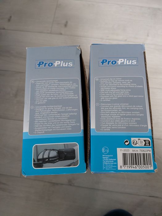 Set 2 Extensie oglinda suplimentara laterala "Duo XXL" 22 cm rulota, r