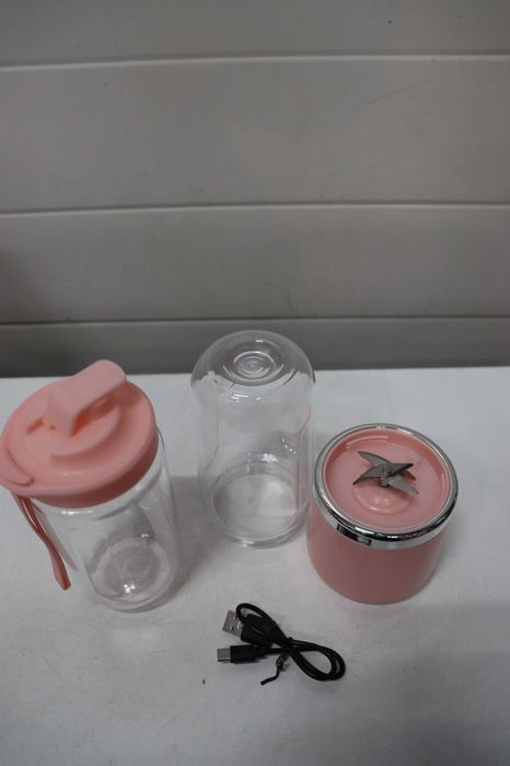 Мини преносим блендер включена чаша, 40W, 1500 Ah, 4 остриета, 400 ml