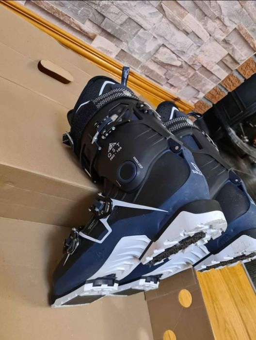 СКИ ОБУВКИ Salomon QST PRO 100 White/BLACK ski season 2023