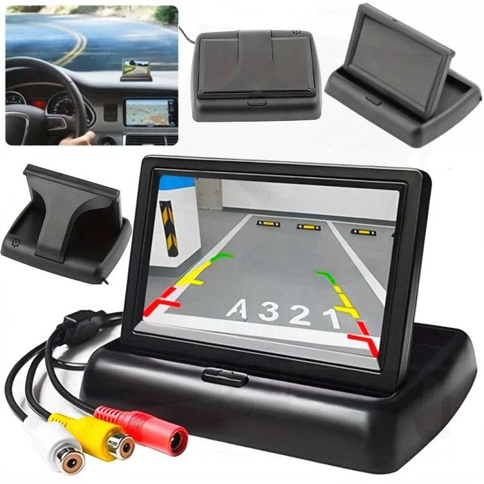 Display Ecran TFT + Camera Video Marsarier Ghidaj Distanta + Infrarosu