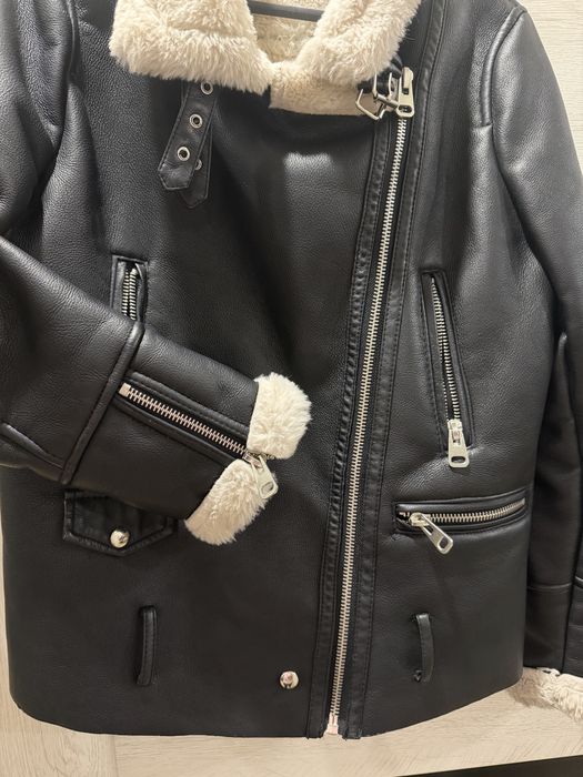 Дубленка/авиатор короткая