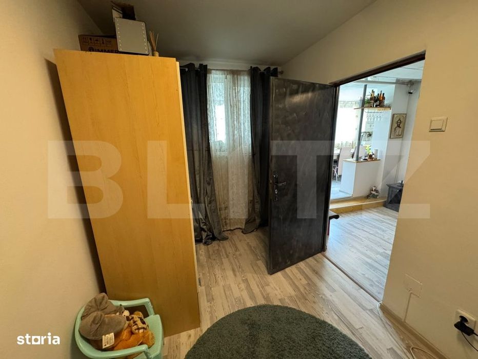 Apartament 2 camere renovat | Etaj 1 | Ceangai 48mp. | Centrala propri