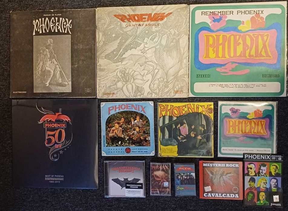 Phoenix Vinil CD Caseta