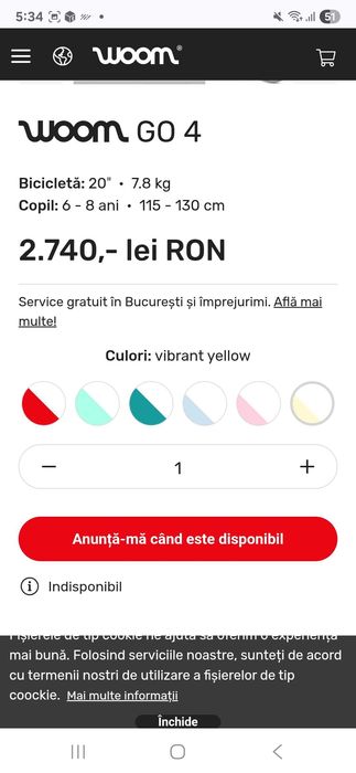 Woom 4 - stare buna!