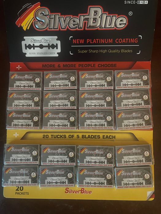 Ножчета за бръснене Silver Blue