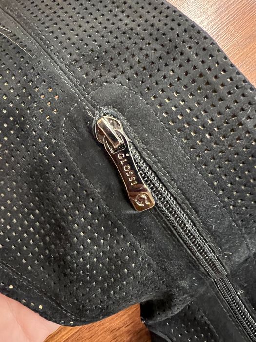 Туфли - сапоги на очень высоком каблуке