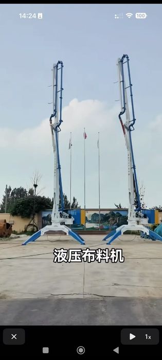 Бетона насос  и Башенный кран