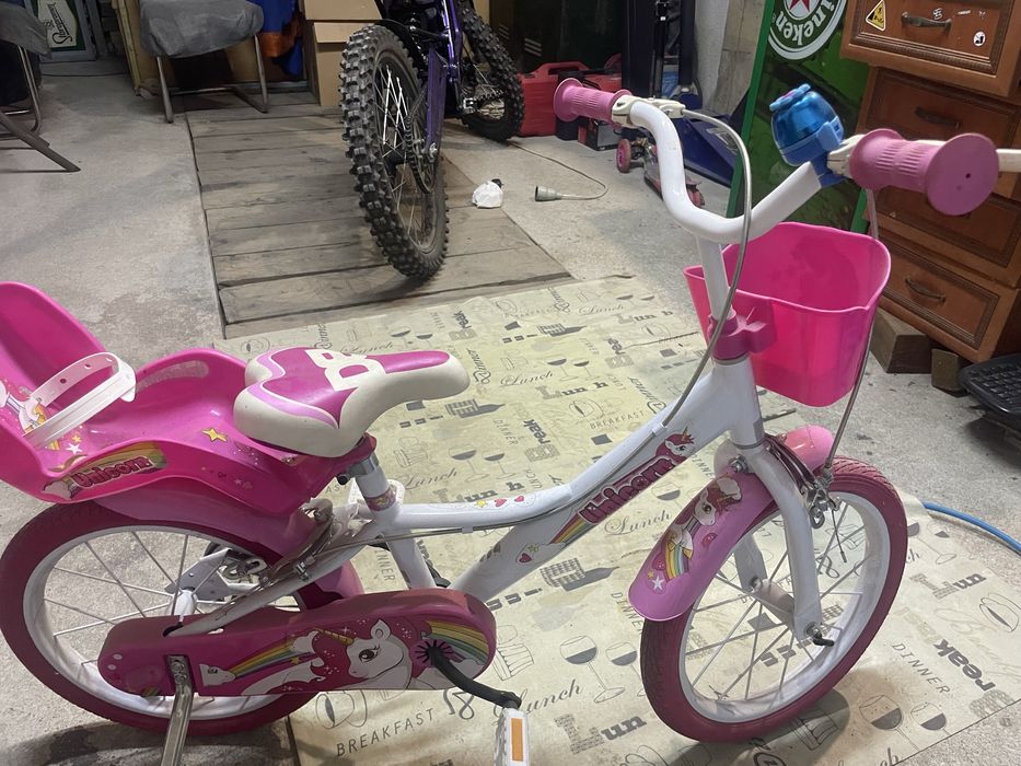 Детско колело  14 бонус тротинетка