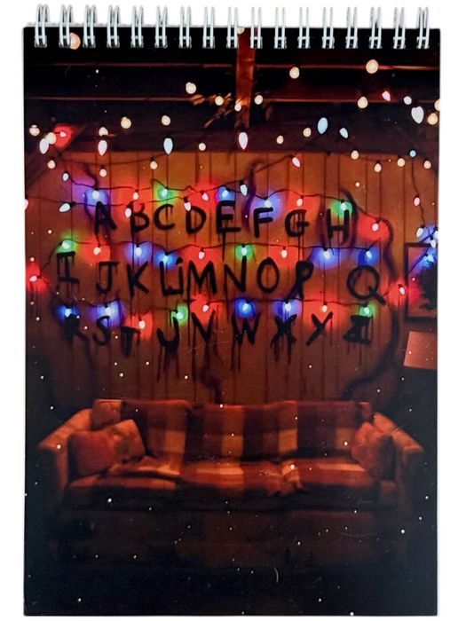 Блокнот Очень странные дела Stranger things