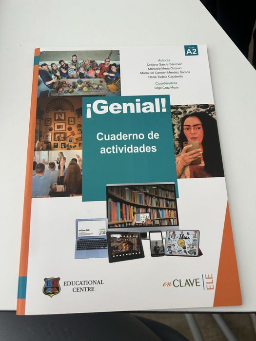 Тетрадка по испански език cuaderno de actividades Genial