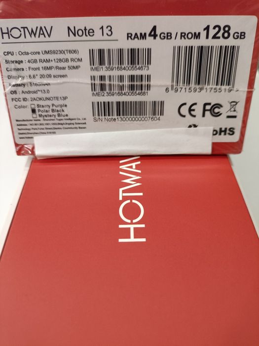 Smartphone Hotwave Note 13
