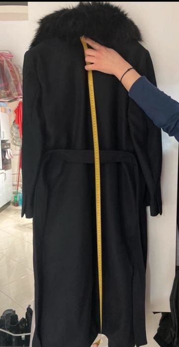 Palton Zara.,Manteco lana 75%