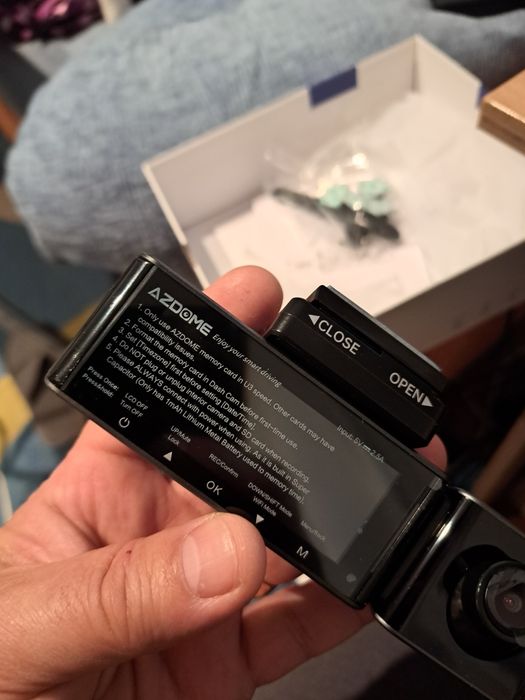 Camera auto DVR AZDOME M550, Tripla, 4K, WiFi, GPS, Unghi 170 , WDR