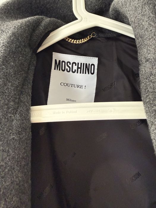 Палто MOSCHINO сиво